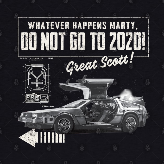 Whatever happens Marty, don't go to 2020! by Alema Art